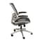 Flash Furniture Black Mid-Back Mesh Office Chair with Flip-Up Arms BL-8801X-BK-GR-GG - alternate 5